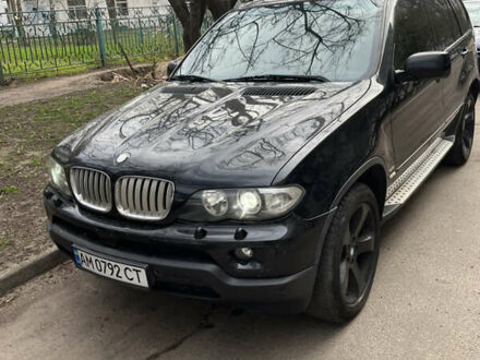 БМВ Х5 2004 в Житомире на Automoto.ua Черный БМВ Х5, объемом двигателя 4.4 л и пробегом 384 тыс. км за 8500 $, фото 1 на Automoto.ua