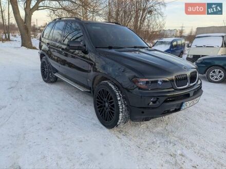 Черный БМВ Х5, объемом двигателя 2.99 л и пробегом 286 тыс. км за 9000 $, фото 1 на Automoto.ua