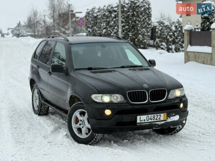 Черный БМВ Х5, объемом двигателя 3 л и пробегом 400 тыс. км за 4450 $, фото 1 на Automoto.ua
