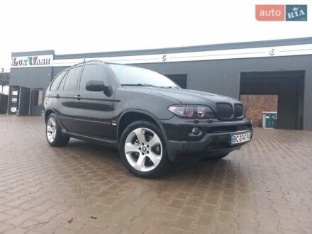 Черный БМВ Х5, объемом двигателя 3 л и пробегом 331 тыс. км за 12500 $, фото 1 на Automoto.ua