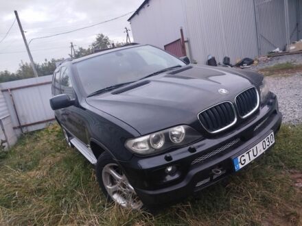 Чорний БМВ Х5, об'ємом двигуна 3 л та пробігом 312 тис. км за 3500 $, фото 1 на Automoto.ua