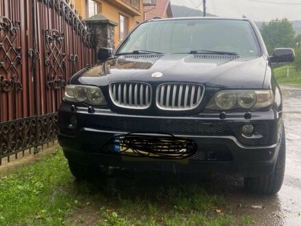 Черный БМВ Х5, объемом двигателя 3 л и пробегом 370 тыс. км за 4500 $, фото 1 на Automoto.ua