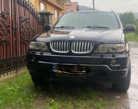 Черный БМВ Х5, объемом двигателя 3 л и пробегом 370 тыс. км за 4500 $, фото 1 на Automoto.ua