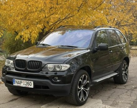Черный БМВ Х5, объемом двигателя 3 л и пробегом 340 тыс. км за 6500 $, фото 1 на Automoto.ua