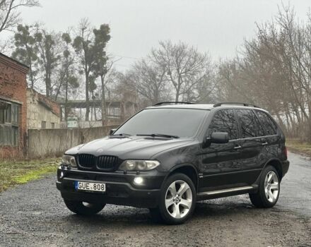 Черный БМВ Х5, объемом двигателя 3 л и пробегом 380 тыс. км за 6400 $, фото 1 на Automoto.ua