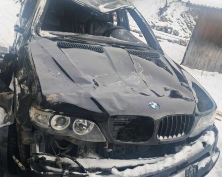 Черный БМВ Х5, объемом двигателя 3 л и пробегом 250 тыс. км за 3800 $, фото 1 на Automoto.ua