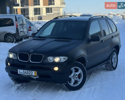 Черный БМВ Х5, объемом двигателя 3 л и пробегом 300 тыс. км за 4350 $, фото 1 на Automoto.ua