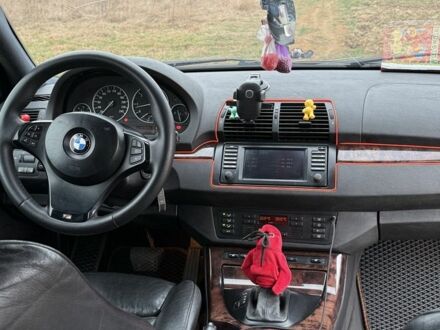 Черный БМВ Х5, объемом двигателя 3 л и пробегом 448 тыс. км за 9500 $, фото 1 на Automoto.ua