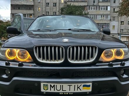 Черный БМВ Х5, объемом двигателя 3 л и пробегом 420 тыс. км за 6800 $, фото 1 на Automoto.ua