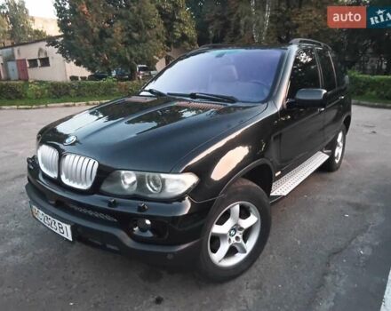 Черный БМВ Х5, объемом двигателя 3 л и пробегом 462 тыс. км за 12900 $, фото 1 на Automoto.ua