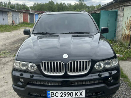 Чорний БМВ Х5, об'ємом двигуна 3 л та пробігом 341 тис. км за 14000 $, фото 1 на Automoto.ua