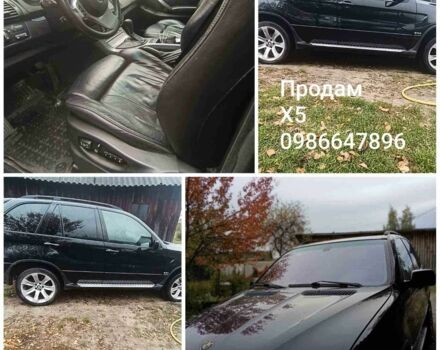Черный БМВ Х5, объемом двигателя 3 л и пробегом 380 тыс. км за 5997 $, фото 1 на Automoto.ua