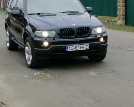 Черный БМВ Х5, объемом двигателя 3 л и пробегом 340 тыс. км за 6550 $, фото 1 на Automoto.ua