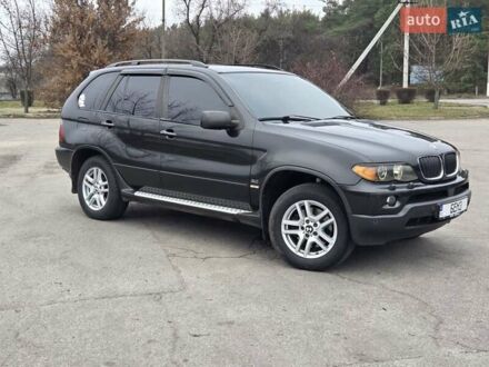 Черный БМВ Х5, объемом двигателя 2.99 л и пробегом 369 тыс. км за 10500 $, фото 1 на Automoto.ua