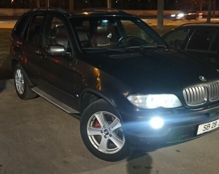 Черный БМВ Х5, объемом двигателя 3 л и пробегом 378 тыс. км за 5900 $, фото 1 на Automoto.ua