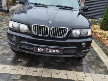 Черный БМВ Х5, объемом двигателя 3 л и пробегом 400 тыс. км за 7400 $, фото 1 на Automoto.ua