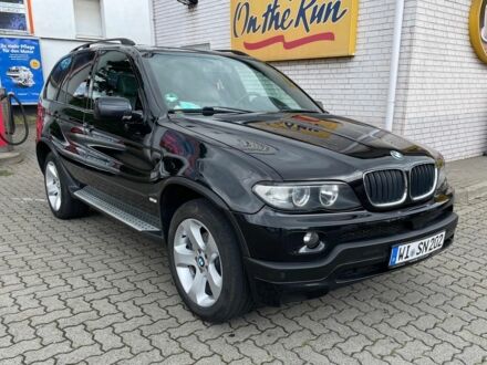 Чорний БМВ Х5, об'ємом двигуна 3 л та пробігом 375 тис. км за 5974 $, фото 1 на Automoto.ua