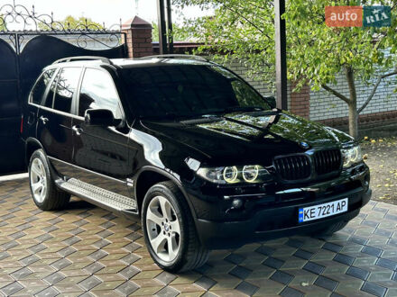 БМВ Х5 2006 в Новомосковске на Automoto.ua Черный БМВ Х5, объемом двигателя 2.93 л и пробегом 500 тыс. км за 12500 $, фото 1 на Automoto.ua