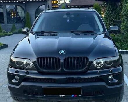Черный БМВ Х5, объемом двигателя 3 л и пробегом 330 тыс. км за 12000 $, фото 1 на Automoto.ua