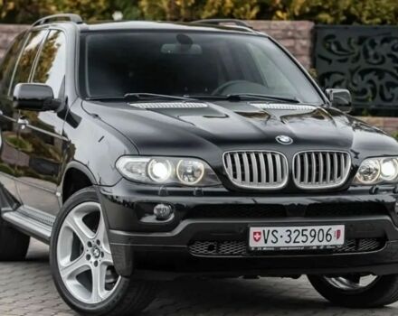 Чорний БМВ Х5, об'ємом двигуна 3 л та пробігом 210 тис. км за 3950 $, фото 1 на Automoto.ua