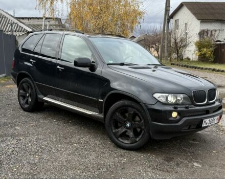 Черный БМВ Х5, объемом двигателя 3 л и пробегом 240 тыс. км за 13300 $, фото 1 на Automoto.ua