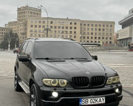 Черный БМВ Х5, объемом двигателя 3 л и пробегом 370 тыс. км за 5750 $, фото 1 на Automoto.ua
