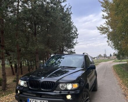 Черный БМВ Х5, объемом двигателя 3 л и пробегом 370 тыс. км за 6500 $, фото 1 на Automoto.ua
