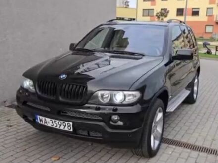 Черный БМВ Х5, объемом двигателя 3 л и пробегом 242 тыс. км за 3000 $, фото 1 на Automoto.ua