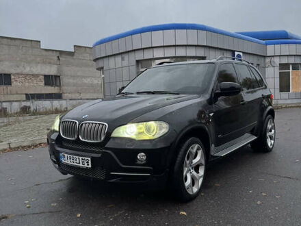 Черный БМВ Х5, объемом двигателя 4.8 л и пробегом 159 тыс. км за 11000 $, фото 1 на Automoto.ua