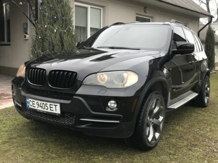 БМВ Х5 2008 в Новоселица на Automoto.ua Черный БМВ Х5, объемом двигателя 4.8 л и пробегом 378 тыс. км за 11900 $, фото 1 на Automoto.ua