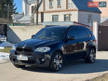 Черный БМВ Х5, объемом двигателя 3 л и пробегом 348 тыс. км за 18500 $, фото 1 на Automoto.ua