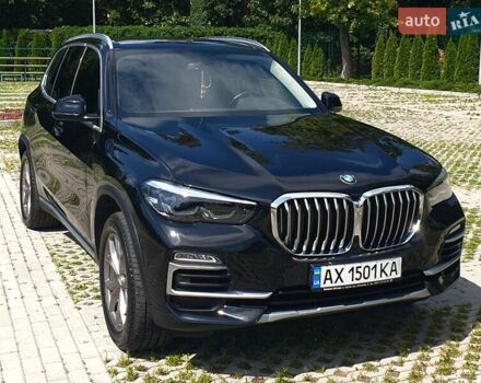 Чорний БМВ Х5, об'ємом двигуна 2 л та пробігом 73 тис. км за 53800 $, фото 1 на Automoto.ua