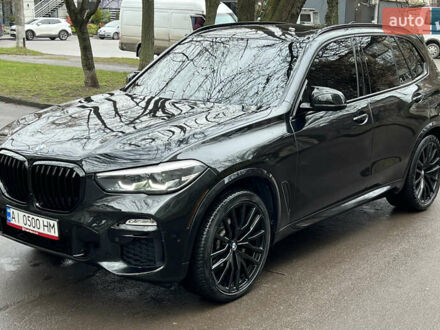 Черный БМВ Х5, объемом двигателя 3 л и пробегом 117 тыс. км за 45000 $, фото 1 на Automoto.ua