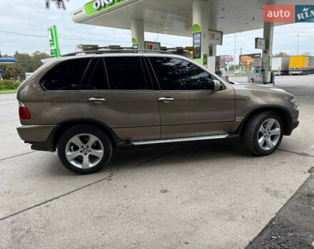 Коричневый БМВ Х5, объемом двигателя 3 л и пробегом 315 тыс. км за 10500 $, фото 1 на Automoto.ua