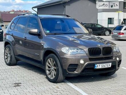 БМВ Х5 2011 в Ивано-Франковске на Automoto.ua Коричневый БМВ Х5, объемом двигателя 3 л и пробегом 207 тыс. км за 19900 $, фото 1 на Automoto.ua