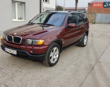 Красный БМВ Х5, объемом двигателя 2.93 л и пробегом 395 тыс. км за 7750 $, фото 6 на Automoto.ua