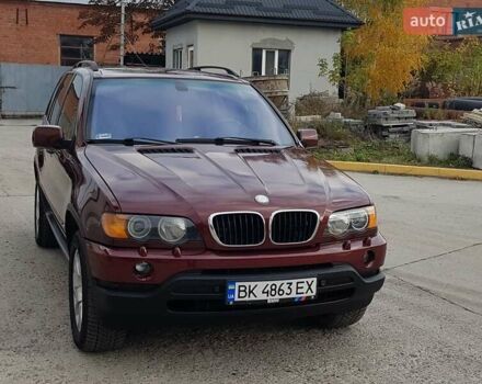 Красный БМВ Х5, объемом двигателя 2.93 л и пробегом 395 тыс. км за 7750 $, фото 2 на Automoto.ua