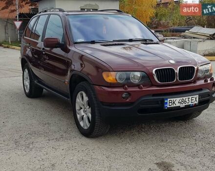 Красный БМВ Х5, объемом двигателя 2.93 л и пробегом 395 тыс. км за 7750 $, фото 7 на Automoto.ua