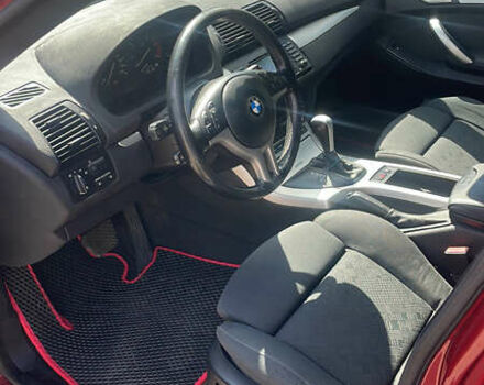 Красный БМВ Х5, объемом двигателя 3 л и пробегом 331 тыс. км за 8100 $, фото 8 на Automoto.ua