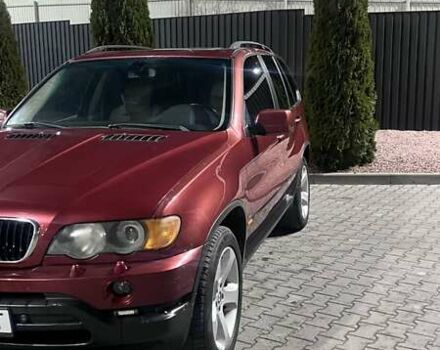 Красный БМВ Х5, объемом двигателя 3 л и пробегом 340 тыс. км за 6500 $, фото 7 на Automoto.ua