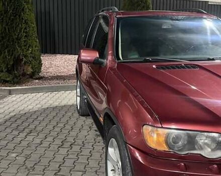 Красный БМВ Х5, объемом двигателя 3 л и пробегом 340 тыс. км за 6500 $, фото 6 на Automoto.ua
