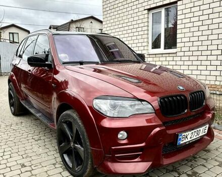 Красный БМВ Х5, объемом двигателя 4.8 л и пробегом 230 тыс. км за 11000 $, фото 3 на Automoto.ua