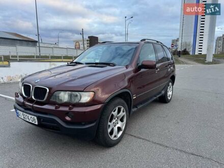 БМВ Х5 2001 в Киеве на Automoto.ua Красный БМВ Х5, объемом двигателя 4.4 л и пробегом 315 тыс. км за 5900 $, фото 1 на Automoto.ua