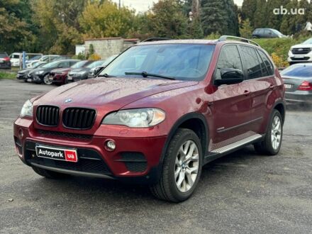 Красный БМВ Х5, объемом двигателя 3 л и пробегом 309 тыс. км за 12390 $, фото 1 на Automoto.ua