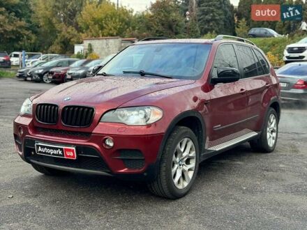 Красный БМВ Х5, объемом двигателя 3 л и пробегом 309 тыс. км за 12390 $, фото 1 на Automoto.ua