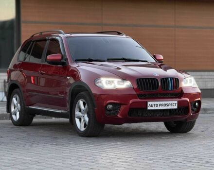 Красный БМВ Х5, объемом двигателя 3 л и пробегом 220 тыс. км за 14000 $, фото 1 на Automoto.ua