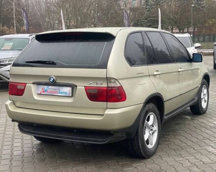 Желтый БМВ Х5, объемом двигателя 3 л и пробегом 385 тыс. км за 8400 $, фото 6 на Automoto.ua