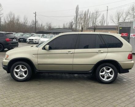 Желтый БМВ Х5, объемом двигателя 3 л и пробегом 385 тыс. км за 8400 $, фото 3 на Automoto.ua