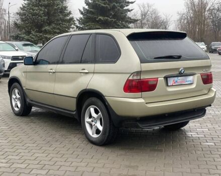 Желтый БМВ Х5, объемом двигателя 3 л и пробегом 385 тыс. км за 8400 $, фото 4 на Automoto.ua