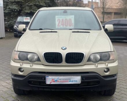 Желтый БМВ Х5, объемом двигателя 3 л и пробегом 385 тыс. км за 8400 $, фото 1 на Automoto.ua